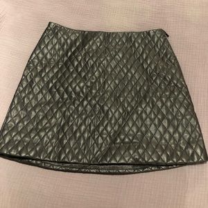 Leather Sunday Best Black Skirt